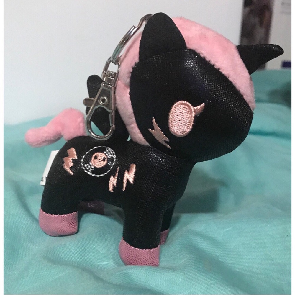 Tokidoki Unicorno DJ Sparkle Plush Keychain